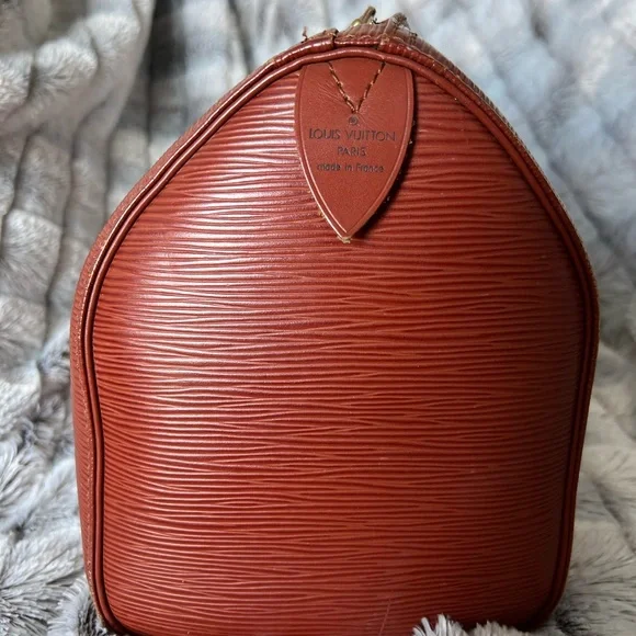 Louis Vuitton Speedy Duffle 30 Brown Epi Leather - Picture 6 of 10